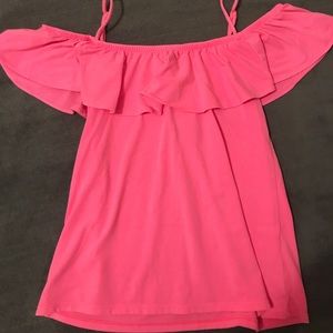 Lily Pulitzer off the shoulder top